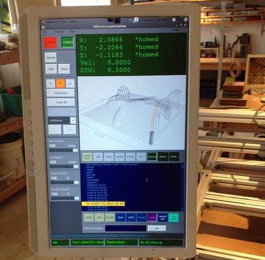 Curving between corners - LinuxCNC