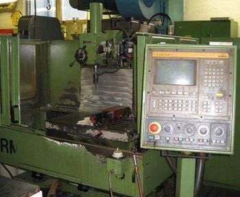 Hermle UWF 851 CNC Mill with SINUMERIK 810 CNC Control