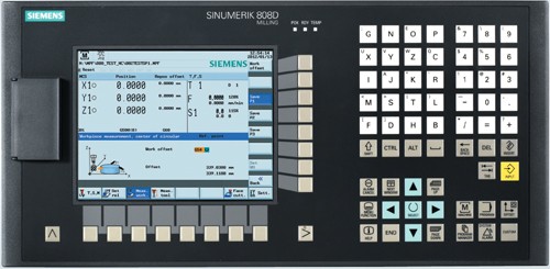 Siemens Sinumerik 808D Milling