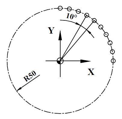 NCT Programming Drilling Circle Part with G81 G16