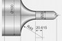 CNC Programming Example with Circular Interpolation G02 G03