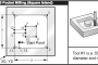 Haas G150 Pocket Milling Program Example with a Square Island