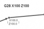 Fanuc G28 Approach Reference Point Example