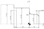 NUM 760 T Program Example Contour Turning with Grooving