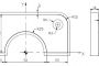 NUM CNC Mill Program Example Outer Contour Cutting with Drilling and Counterbore